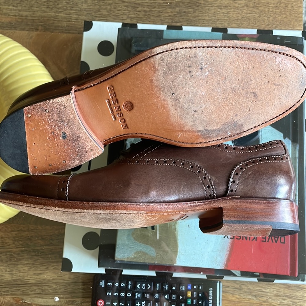 Grenson wingtip brogues - Picture 5 of 8